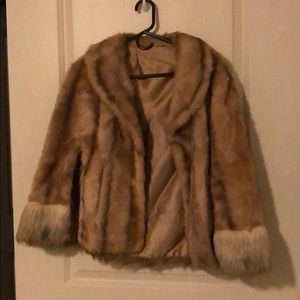 Faux Fur Coat/Wrap
